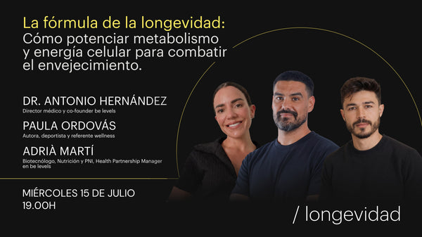 La fórmula de la longevidad: Cómo potenciar metabolismo y energía celular para combatir el envejecimiento.