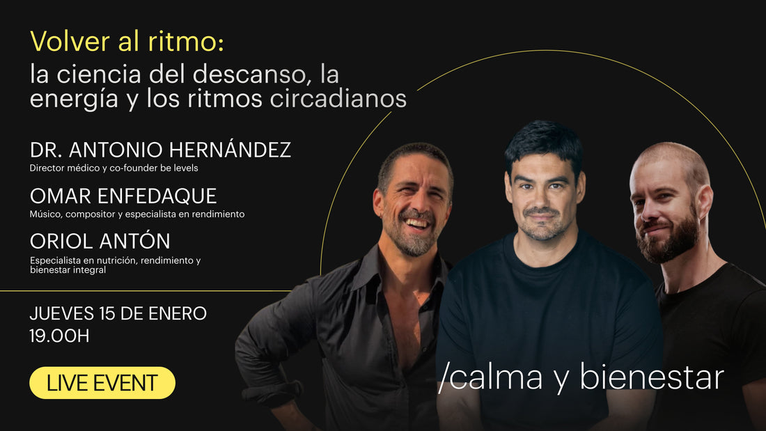 Volver al ritmo: la ciencia del descanso, la energía y los ritmos circadianos