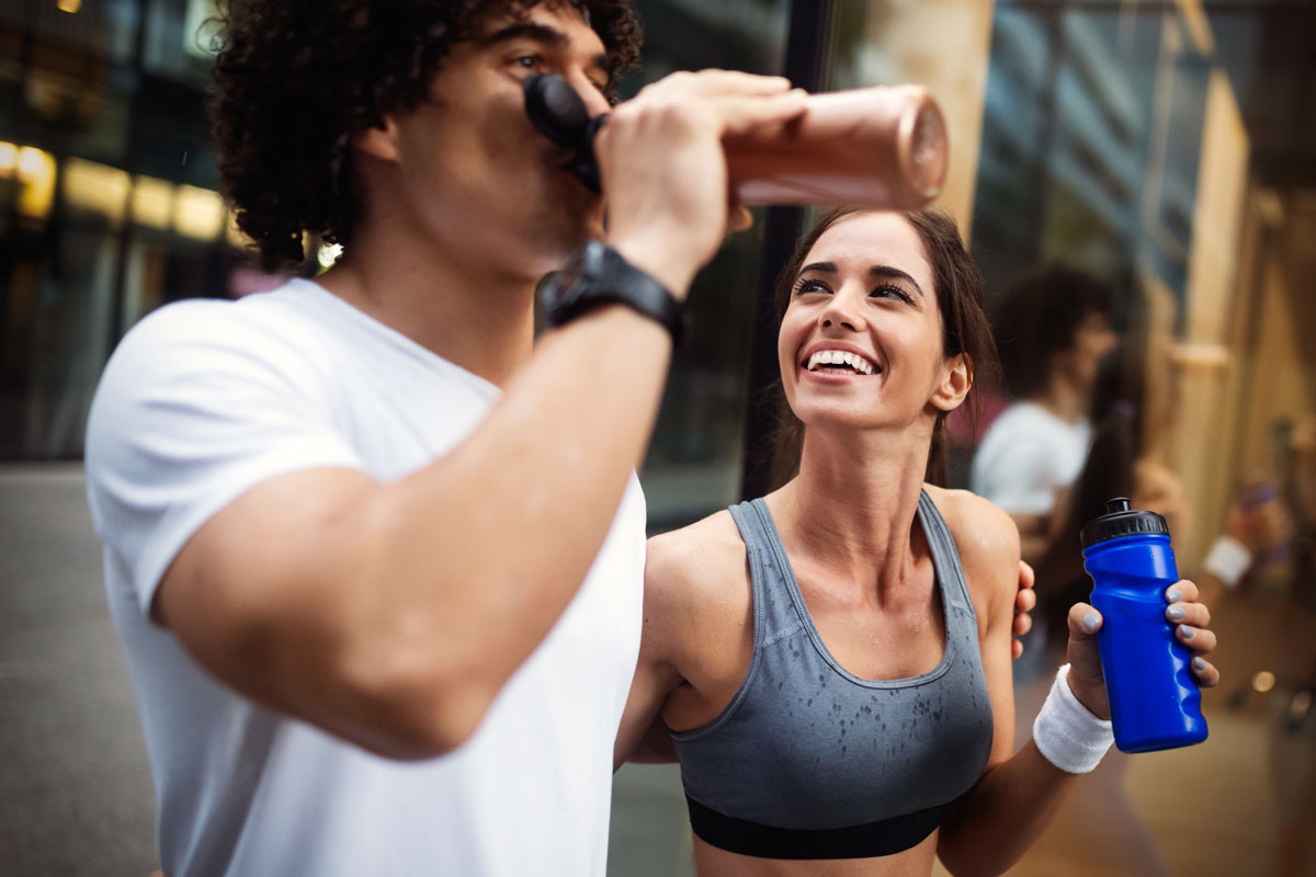 Bebidas isotónicas saludables