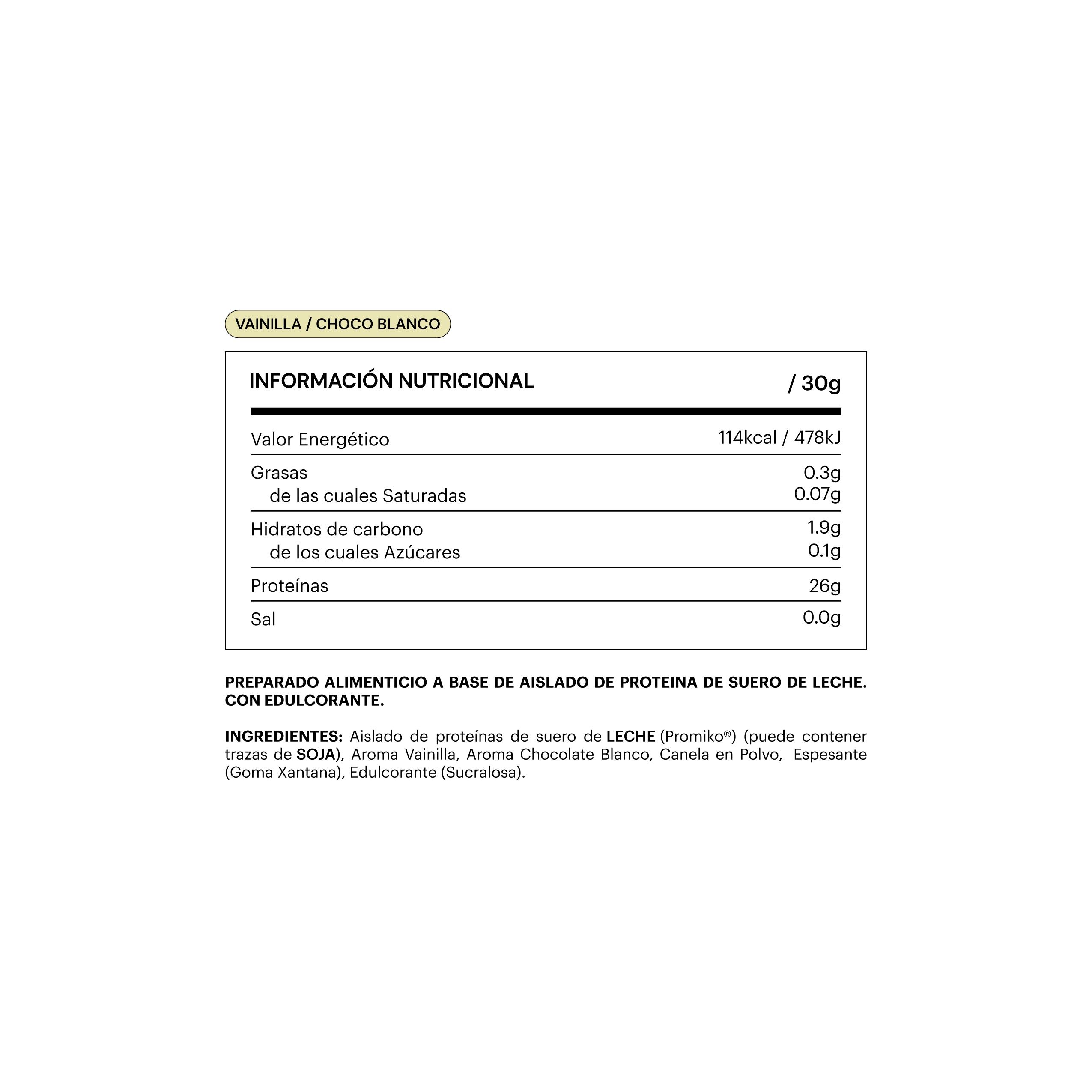 whey isolated protein