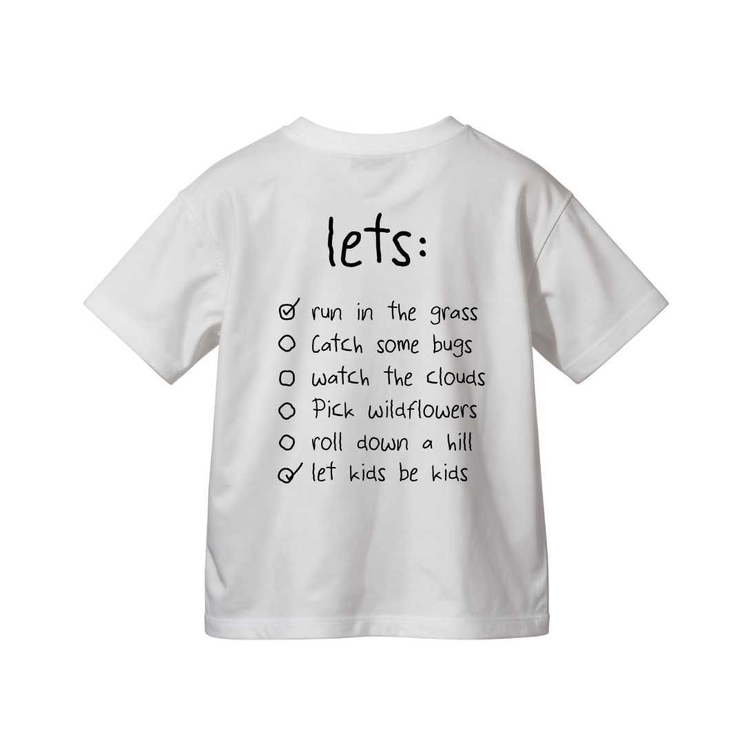 Camisetas oversize kids