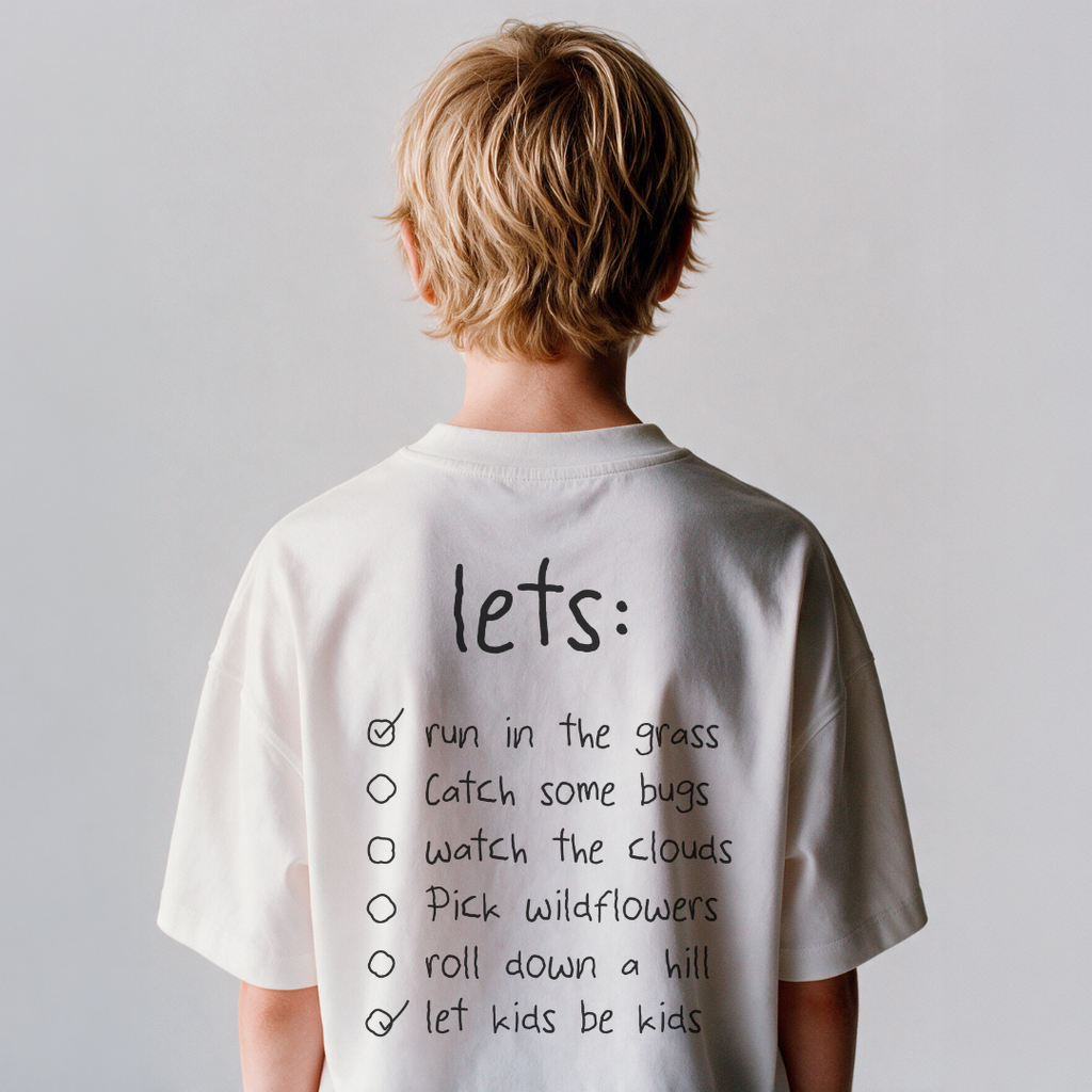 Camisetas oversize kids