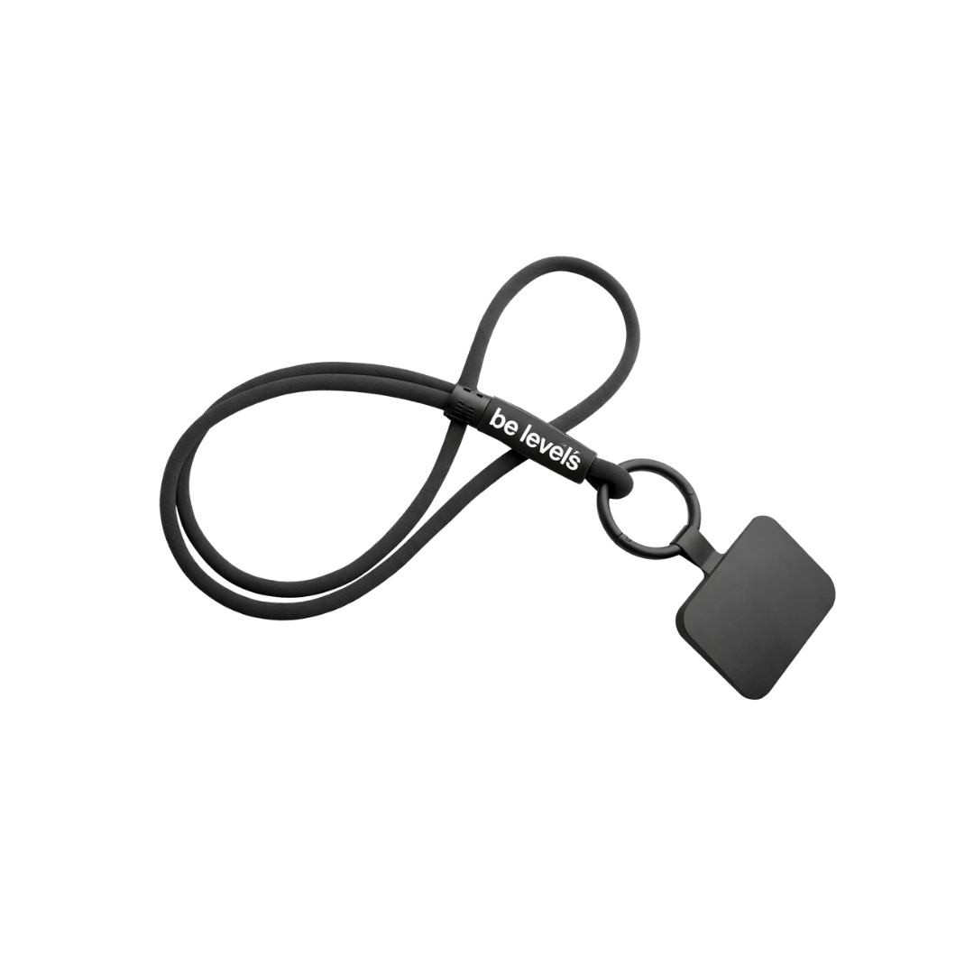 be levels phone strap