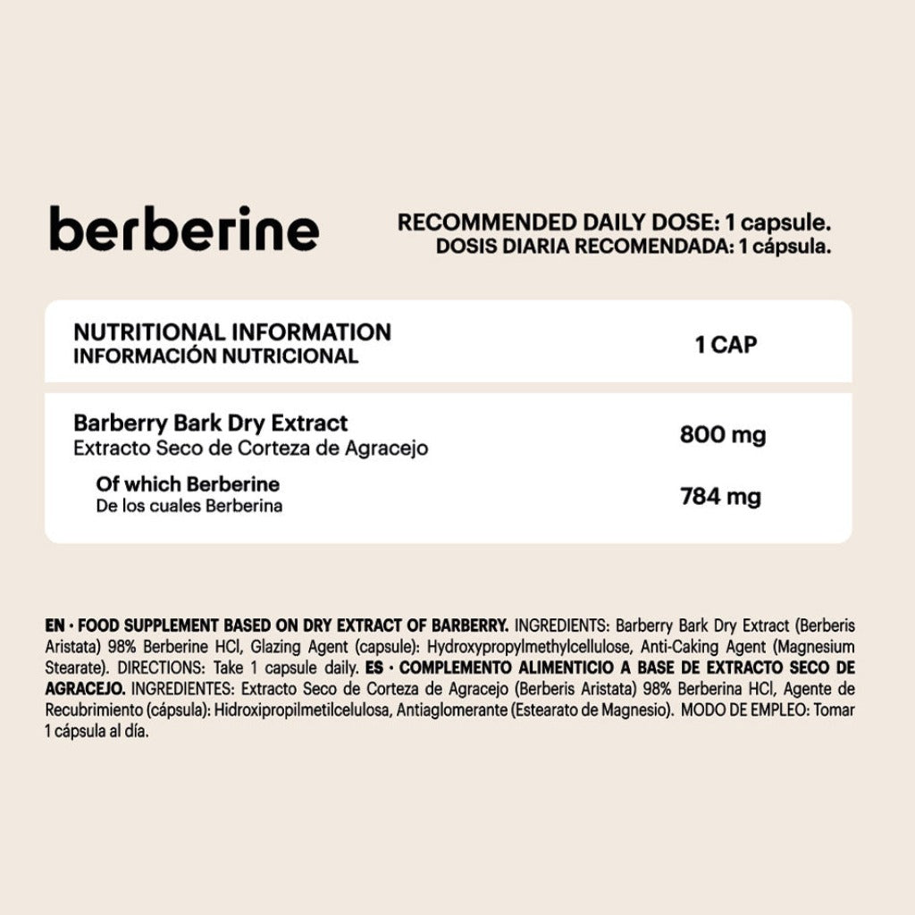 Composición de la Berberina